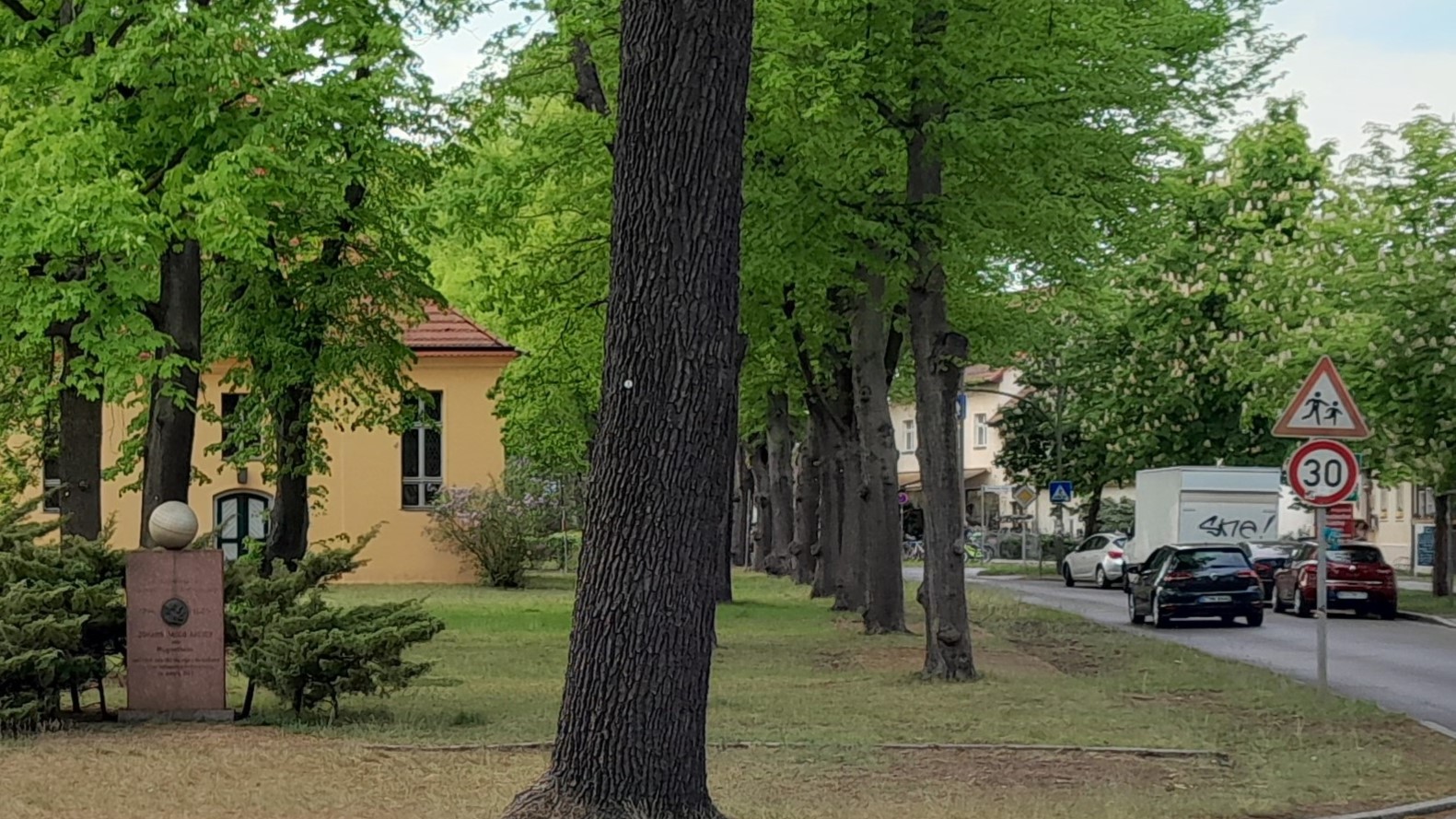 Gestaltung des Dorfangers in Mggelheim
