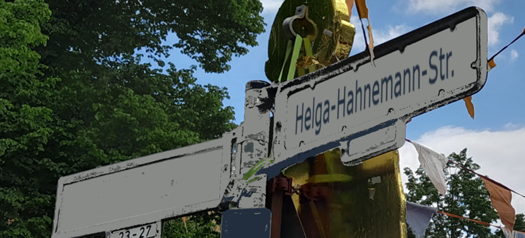 Straenbenennung nach Helga Hahnemann